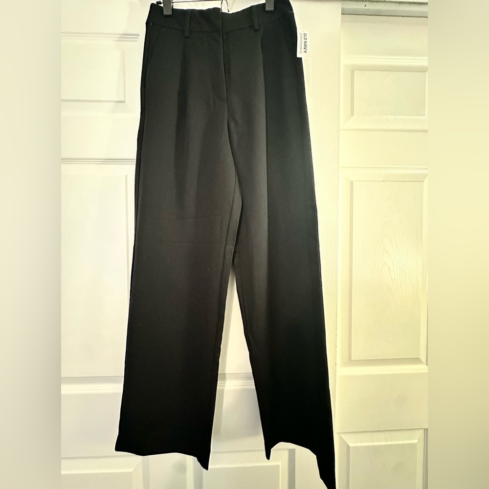 Extra High Waisted Taylor Wide Leg Trouser Pants - Picture 2 of 3